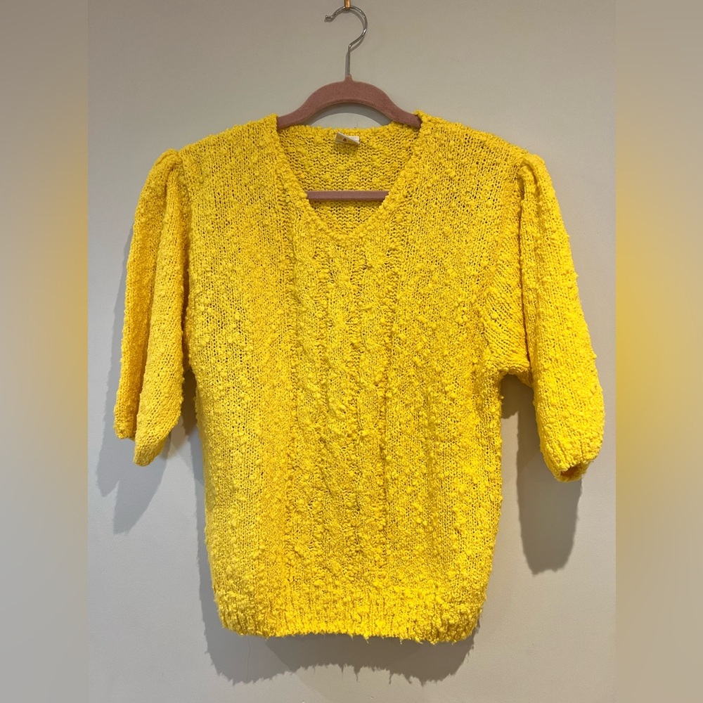 Sunny Vintage Knit Sweater